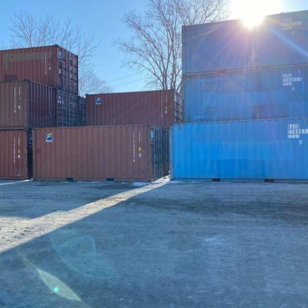 Conteneur Maritime 20 Pieds STD Usagé - Polyvalent et Économique